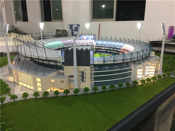 Hoライト、ミニチュア フットボール スタジアム モデルが付いているスケールのMaquetteの競技場
