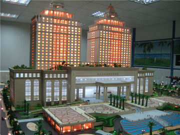 ホテル、3d印刷物の小型モデルのための環境の建築のモデル構成