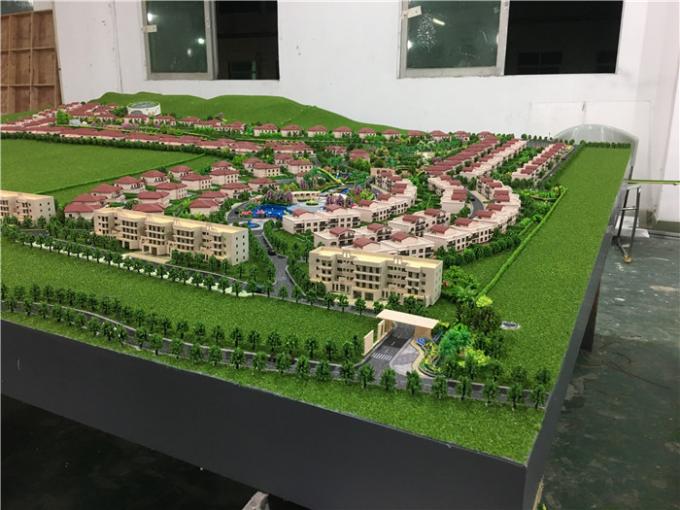 導かれる建築模倣の供給、不動産のスケールの実物大模型をつけます
